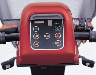 Merits Health Pioneer 3 tiller controls