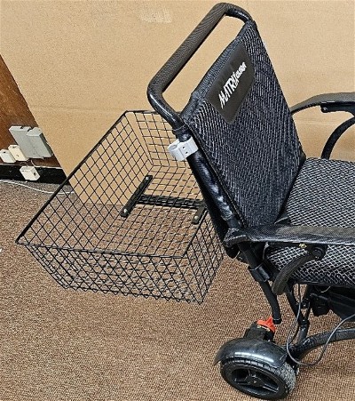 Eagle HD Folding Power Chair With Basket