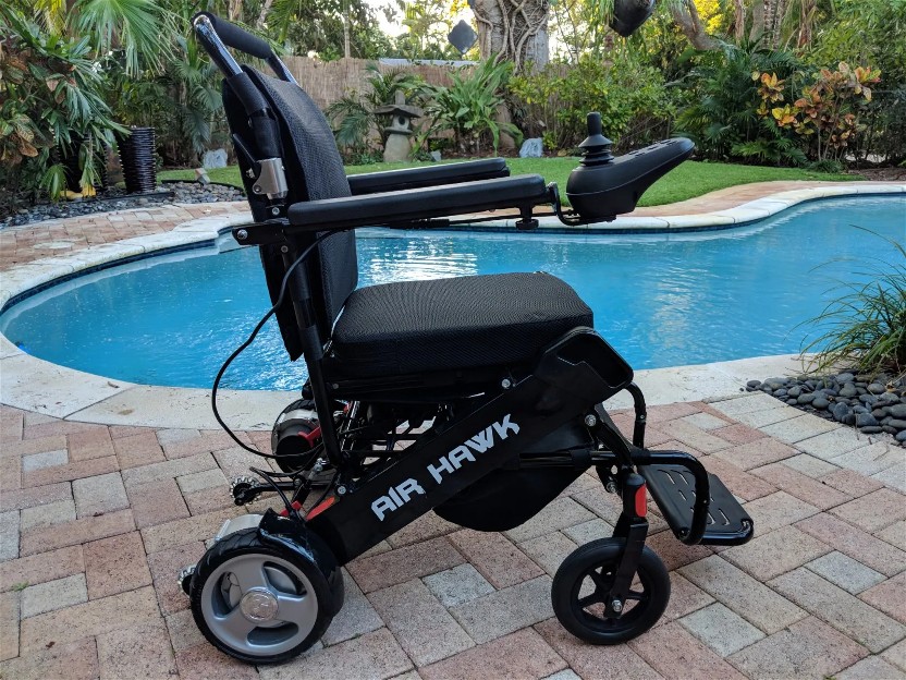 AirHawk Wheelchair In Black