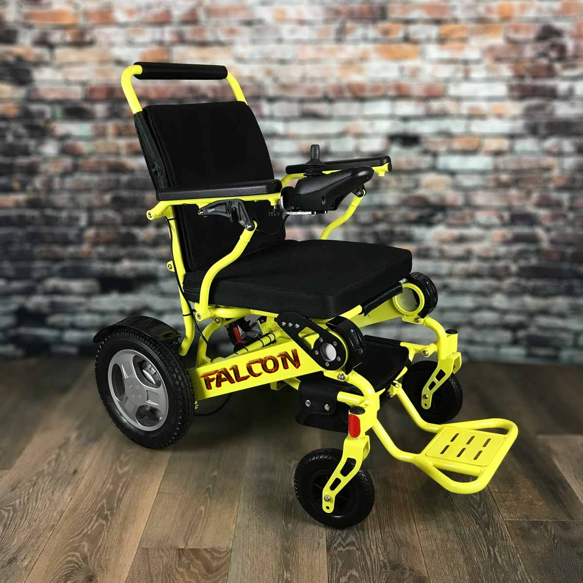 Falcon HD Power Wheelchair In Yellow
