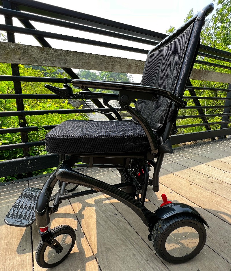 The Matrix 34 Lbs Carbon Fiber Motorized Wheelchair – Quick N